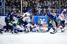 Eishockey, Herren, DEL, Saison 2021-2022, Playoff, Viertelfinale, Spiel 1, Straubing Tigers - Adler Mannheim, 10.04.2022