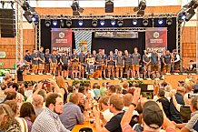 Eishockey, Herren, DEL, Saison 2023-2023, Straubing Tigers, Teampräsentation, Weckmannszelt, Gäubodenvolksfest, 13.08.2022
