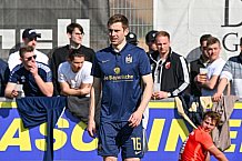 Fußball, Bayernliga Süd , Saison 2021-2022, Spvgg Hankofen-Hailing - TSV 1860 München II, 30. Spieltag, 25.03.2022
