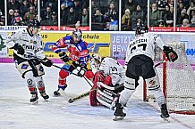 Herren, Eishockey, Oberliga-Süd, Saison 2022-2023, DEB, Deggendorfer SC - EHF Passau Black Hawks, 30. Spieltag,  28.12.2022