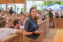 Eishockey, Herren, DEL, Penny DEL, Saison 2023-2024, Straubing Tigers, Mannschaftsvorstellung im Weckmannszelt,12.08.2023