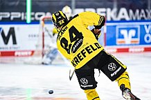 Eishockey, Herren, DEL, Saison 2020-2021, Straubing Tigers - Krefeld Pinguine, 07.04.2021