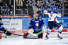 Eishockey, Herren, DEL, Saison 2021-2022, Playoff, Viertelfinale, Spiel 1, Straubing Tigers - Adler Mannheim, 10.04.2022