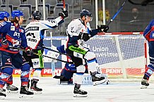 Eishockey, Herren, DEL, Saison 2020-2021, Playoff Viertelfinale Spiel 3, Adler Mannheim - Straubing Tigers, 24.04.2021