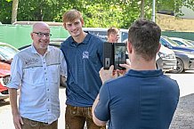 Eishockey, Herren, DEL, Penny DEL, Saison 2023-2024, Straubing Tigers, Mannschaftsvorstellung im Weckmannszelt,12.08.2023