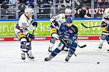 Eishockey, Herren, Penny DEL, Playoffs, Halbfinale, Spiel 2, Saison 2023-2024, Straubing Tigers - Eisbären Berlin, n03.04.2024
