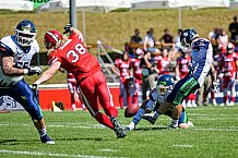 American Football, Herren, Shark Water GFL, Saison 2022, Straubing Spiders -  Mecenaries Marburg, 02.07.2022