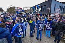 Eishockey, Herren, Penny DEL, DEL, Saison 2022-2023, Playoffs, Viertelfinale, Spiel 3, Straubing Tigers - Grizzlys Wolfsburg, 19.03.2023