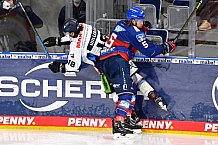 Eishockey, Herren, DEL, Saison 2020-2021, Playoff Viertelfinale Spiel 3, Adler Mannheim - Straubing Tigers, 24.04.2021