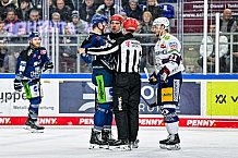 Eishockey, Herren, Penny DEL, Playoffs, Halbfinale, Spiel 2, Saison 2023-2024, Straubing Tigers - Eisbären Berlin, n03.04.2024