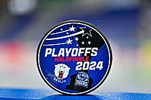 Eishockey, Herren, Penny DEL, Playoffs, Halbfinale, Spiel 2, Saison 2023-2024, Straubing Tigers - Eisbären Berlin, n03.04.2024