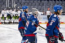 Eishockey, Herren, DEL, Saison 2020-2021, Playoff Viertelfinale 1, Adler Mannheim - Straubing Tigers, 20.04.2021