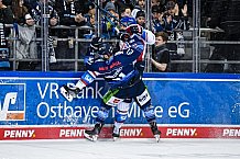 Eishockey, Herren, DEL, Saison 2021-2022, Playoff, Viertelfinale, Spiel 3, Straubing Tigers - Adler Mannheim, 14.04.2022
