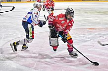 Herren, Eishockey, Oberliga-Süd, Saison 2021-2022, Playoffs, Spiel 2, Deggendorfer SC - EC Hannover Indians,  19.03.2022