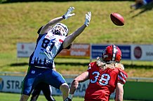 American Football, Herren, Shark Water GFL, Saison 2022, Straubing Spiders -  Mecenaries Marburg, 02.07.2022