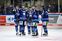 Eishockey, Herren, DEL, Saison 2021-2022, Playoff, Viertelfinale, Spiel 1, Straubing Tigers - Adler Mannheim, 10.04.2022