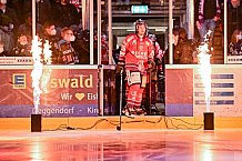 Herren, Eishockey, Oberliga-Süd, Saison 2021-2022, Playoffs, Spiel 3, Deggendorfer SC - EC Hannover Indians,  24.03.2022
