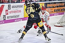 Herren, Eishockey, Oberliga-Süd, Saison 2022-2023, DEB, Deggendorfer SC - EV Herne Miners, Playoff, Viertelfinale, Spiel 4, 04.04.2023