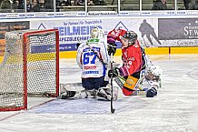 Herren, Eishockey, Oberliga-Süd, Saison 2021-2022, Playoffs, Spiel 2, Deggendorfer SC - EC Hannover Indians,  20.03.2022
