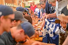 Eishockey, Herren, DEL, Penny DEL, Saison 2023-2024, Straubing Tigers, Mannschaftsvorstellung im Weckmannszelt,12.08.2023