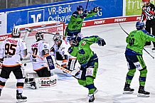 Eishockey, Herren, DEL, Saison 2022-2023, Hauptrunde, Straubing Tigers - Löwen Frankfurt, 7. Spieltag, 02.10.2022