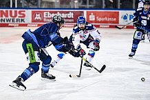 Eishockey, Herren, DEL, Saison 2021-2022, Playoff, Viertelfinale, Spiel 3, Straubing Tigers - Adler Mannheim, 14.04.2022
