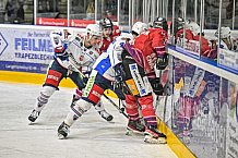 Herren, Eishockey, Oberliga-Süd, Saison 2021-2022, Playoffs, Spiel 2, Deggendorfer SC - EC Hannover Indians,  19.03.2022