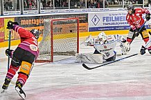 Herren, Eishockey, Oberliga-Süd, Saison 2021-2022, Playoffs, Spiel 3, Deggendorfer SC - EC Hannover Indians,  24.03.2022