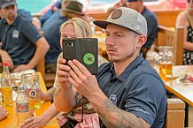 Eishockey, Herren, DEL, Penny DEL, Saison 2023-2024, Straubing Tigers, Mannschaftsvorstellung im Weckmannszelt,12.08.2023