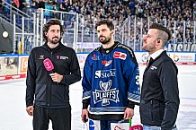 Eishockey, Herren, Penny DEL, Playoffs, Halbfinale, Spiel 4, Saison 2023-2024, Straubing Tigers - Eisbären Berlin, n07.04.2024