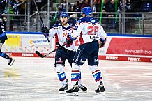Eishockey, Herren, DEL, Saison 2021-2022, Playoff, Viertelfinale, Spiel 1, Straubing Tigers - Adler Mannheim, 10.04.2022
