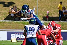 American Football, Herren, Shark Water GFL, Saison 2022, Straubing Spiders -  Mecenaries Marburg, 02.07.2022