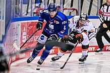 Eishockey, Herren, Penny-DEL, DEL, Saison 2022-2023, Hauptrunde, Straubing Tigers - Löwen Frankfurt, 42. Spieltag, 13.01.2023