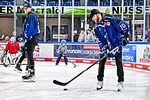 Eishockey, Men, DEL, Penny DEL,  Straubing Tigers - Kids on Ice, 01.01.2021
