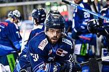 Eishockey, Herren, DEL, Saison 2021-2022, Playoff, Viertelfinale, Spiel 1, Straubing Tigers - Adler Mannheim, 10.04.2022