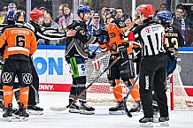 Eishockey, Herren, Penny DEL, 52. Spieltag, Saison 2023-2024, Straubing Tigers - Grizzlys Wolfsburg,08.03.2024