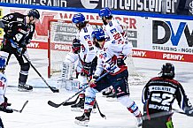 Eishockey, Herren, DEL, Saison 2020-2021, Playoff Viertelfinale Spiel 2, Straubing Tigers - Adler Mannheim, 22.04.2021