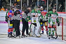 Herren, Eishockey, Oberliga-Süd, Saison 2022-2023, DEB, Deggendorfer SC - Höchstadt Alligators, 35. Spieltag,  08.01.2023