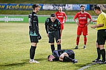 Fußball, Herren, Landesliga Mitte, VfB Straubing - 1. FC Bad Kötzting, 22.. Spieltag, Saison 2022-2023, 03.03.2023