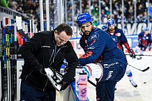 Eishockey, Herren, DEL, Saison 2021-2022, Playoff, Viertelfinale, Spiel 1, Straubing Tigers - Adler Mannheim, 10.04.2022