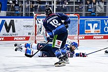 Eishockey, Herren, DEL, Saison 2021-2022, Playoff, Viertelfinale, Spiel 3, Straubing Tigers - Adler Mannheim, 14.04.2022