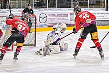 Herren, Eishockey, Oberliga-Süd, Saison 2021-2022, Playoffs, Spiel 2, Deggendorfer SC - EC Hannover Indians,  19.03.2022
