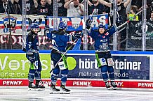 Eishockey, Herren, Penny DEL, Playoffs, Halbfinale, Spiel 4, Saison 2023-2024, Straubing Tigers - Eisbären Berlin, n07.04.2024
