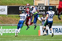 American Football, Herren, Shark Water GFL, Saison 2022, Straubing Spiders -  Mecenaries Marburg, 02.07.2022