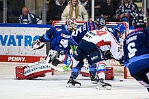 Eishockey, Herren, DEL, Saison 2021-2022, Playoff, Viertelfinale, Spiel 3, Straubing Tigers - Adler Mannheim, 14.04.2022