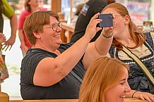 Eishockey, Herren, DEL, Penny DEL, Saison 2023-2024, Straubing Tigers, Mannschaftsvorstellung im Weckmannszelt,12.08.2023