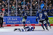 Eishockey, Herren, Penny DEL, Playoffs, Viertelfinale, Spiel 7, Saison 2023-2024, Straubing Tigers - Schwenninger Wild Wings,30.03.2024