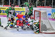 Herren, Eishockey, Oberliga-Süd, Saison 2022-2023, DEB, Deggendorfer SC - Höchstadt Alligators, 35. Spieltag,  08.01.2023