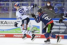 Eishockey, Herren, DEL, Saison 2020-2021, Straubing Tigers - Schwenninger Wild Wings, 17.02.2021