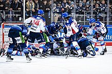 Eishockey, Herren, DEL, Saison 2021-2022, Playoff, Viertelfinale, Spiel 1, Straubing Tigers - Adler Mannheim, 10.04.2022